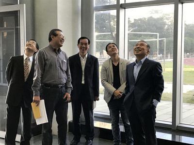 偵查與鑑識科技大樓「公共藝術公開導覽」
